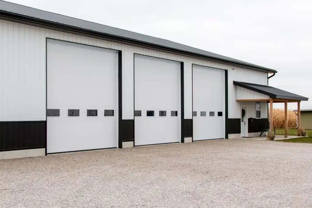 Insulated Aluminum 5000 garage doors